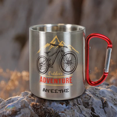 Εξατομικευμένη κούπα από ανοξείδωτο ατσάλι 200ml - Outdoor Adventure