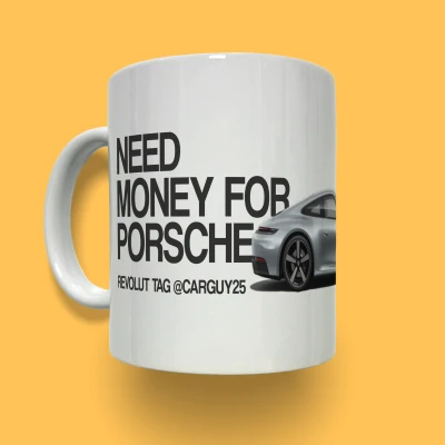 Εξατομικευμένη κεραμική κούπα - Χρειάζομαι χρήματα για...