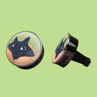 Μεταλλικό αρωματικό αποσμητικό - Αγάπη για Γάτες