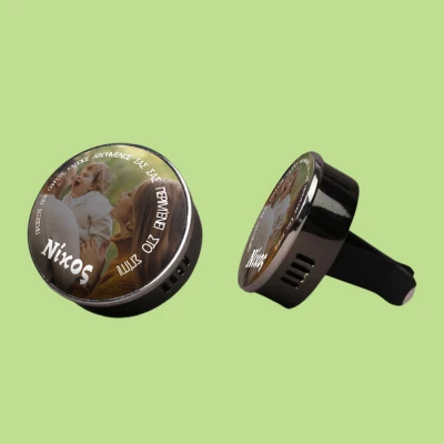 Μεταλλικό αρωματικό αποσμητικό - Μήνυμα με εικόνα