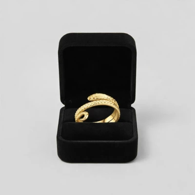 Ρυθμιζόμενο δαχτυλίδι – φίδι