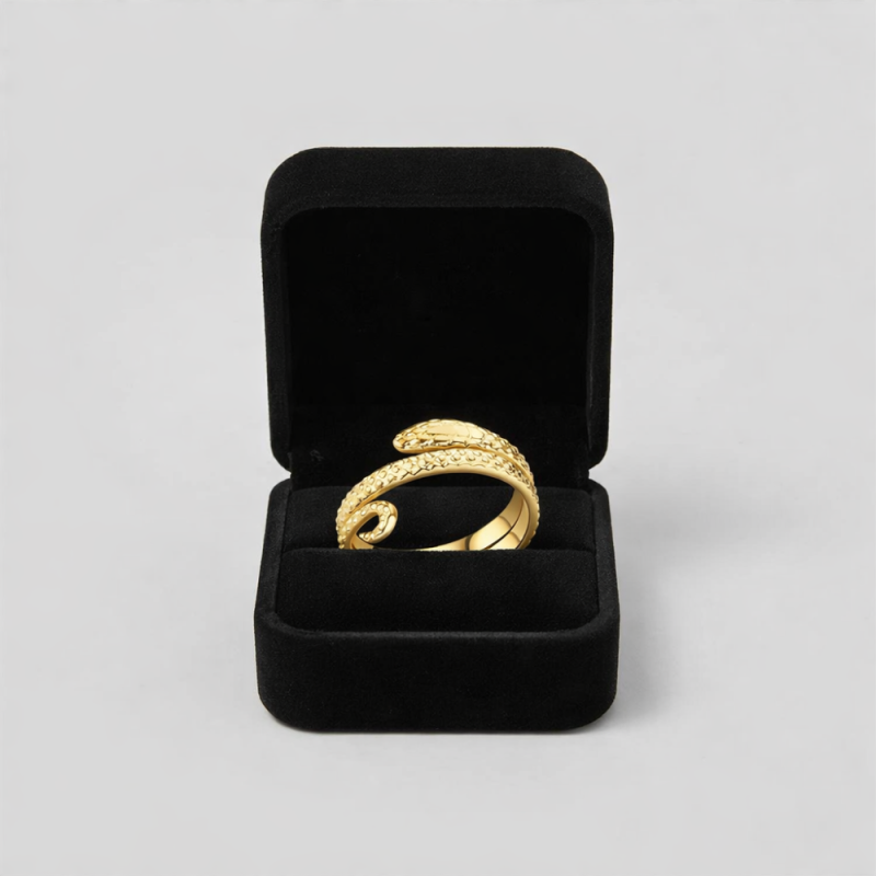 Ρυθμιζόμενο δαχτυλίδι – φίδι