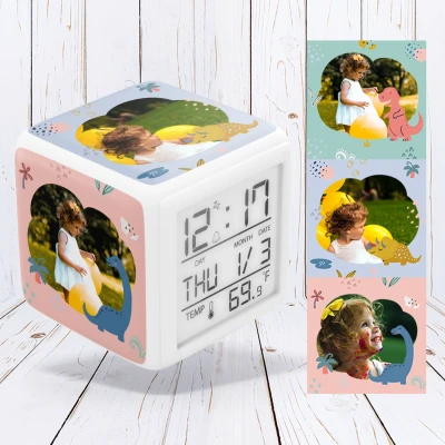 Εξατομικευμένο Ψηφιακό Ρολόι - Δεινόσαυροι