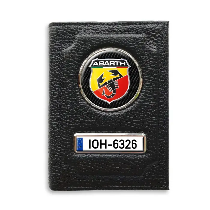 Πορτοφόλι με διαμέρισμα για μετρητά Abarth