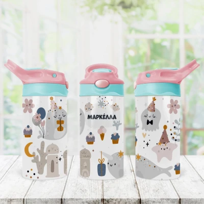 Εξατομικευμένα μπουκάλια νερού για παιδιά - Θαλάσσια ζώα