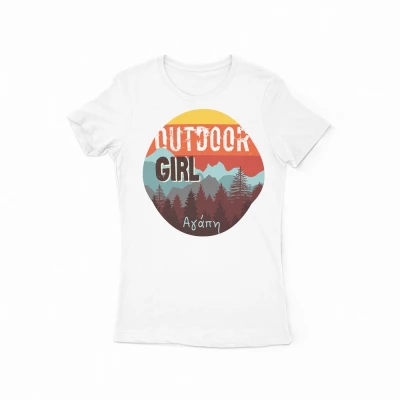 Εξατομικευμένο μπλουζάκι - Κορίτσι της φύσης