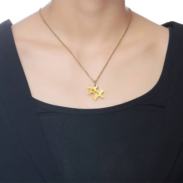 Προσωποποιημένο κολιέ παζλ