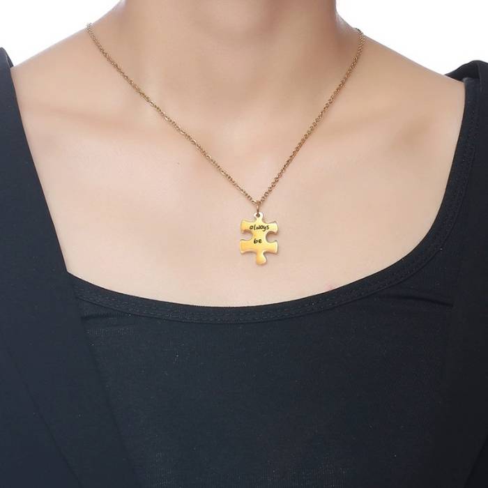 Προσωποποιημένο κολιέ παζλ