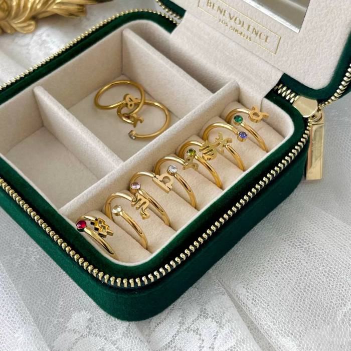 Προσωποποιημένο δαχτυλίδι με το ζώδιό σου