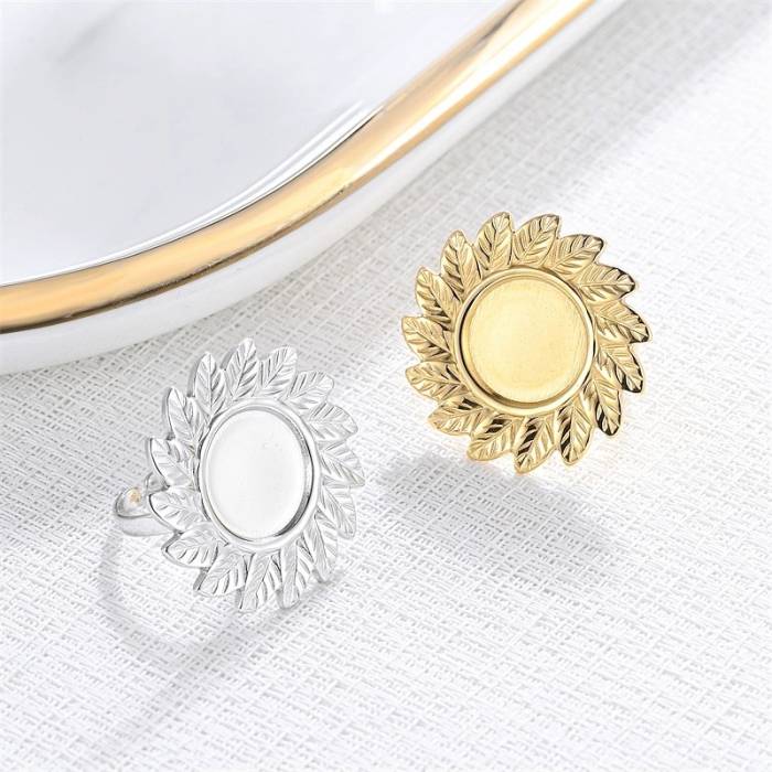 Ρυθμιζόμενο δαχτυλίδι – ήλιος