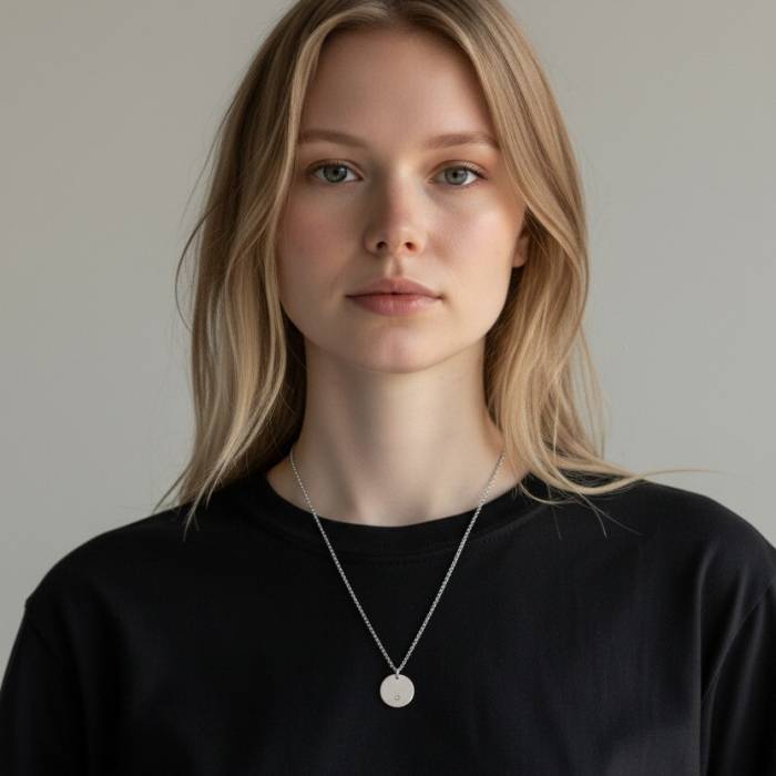 Προσωποποιημένο κολιέ με αρχικό γράμμα