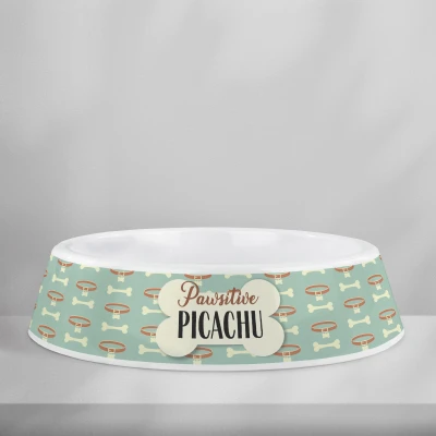 Προσαρμοσμένο πλαστικό μπολ για σκύλους - Θετική πατουσίτσα