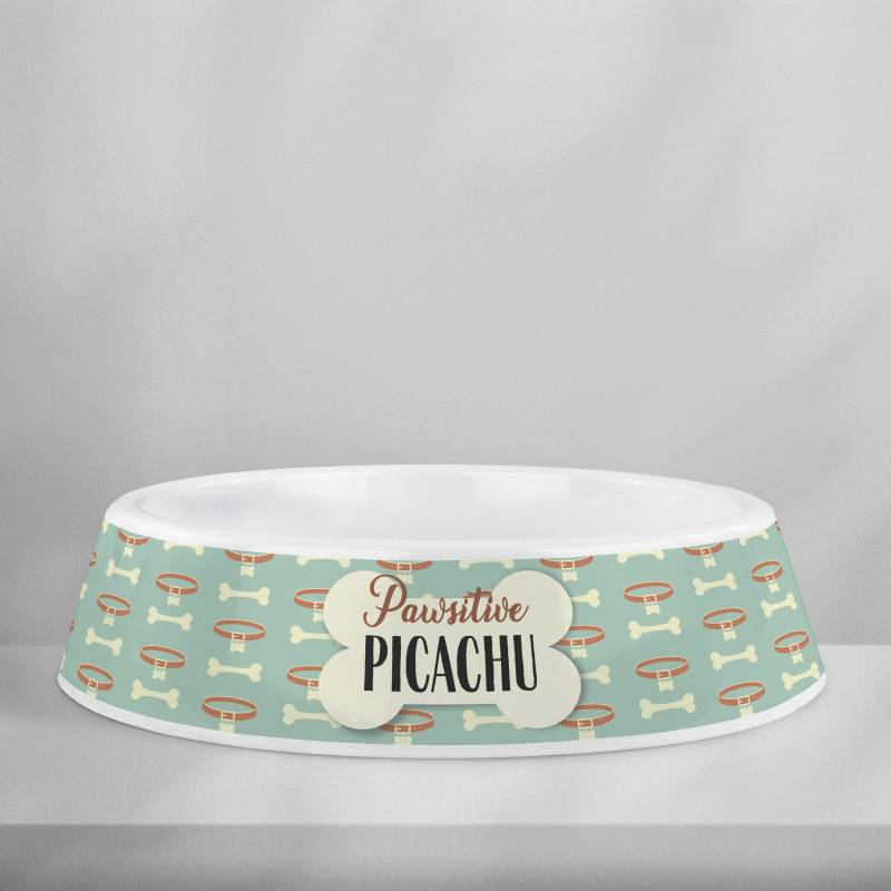 Προσαρμοσμένο πλαστικό μπολ για σκύλους - Θετική πατουσίτσα