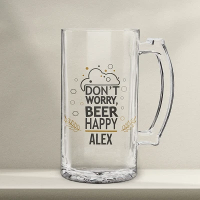  Εξατομικευμένο ποτήρι μπύρας – Μην ανησυχείς