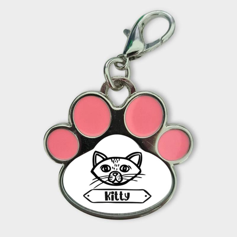 Εξατομικευμένο μενταγιόν για ζώα - Γατούλα