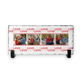 Κορνίζα πέτρας με τη φωτογραφία 