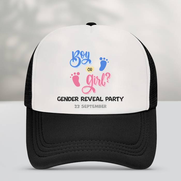 Προσωποποιημένο καπέλο - Gender reveal
