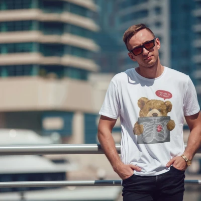 Εξατομικευμένο ανδρικό μπλουζάκι - Είσαι στην καρδιά μου