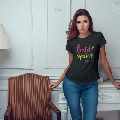 Εξατομικευμένο μπλουζάκι για εργένικο πάρτι - Ομάδα νύφης