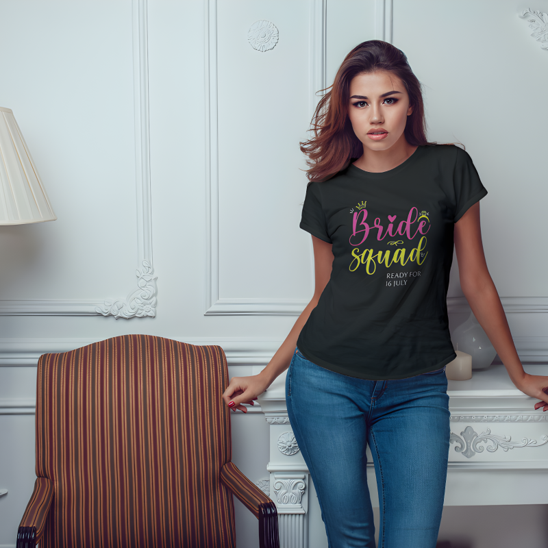 Εξατομικευμένο μπλουζάκι για εργένικο πάρτι - Ομάδα νύφης