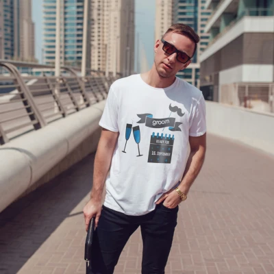 Εξατομικευμένο μπλουζάκι για εργένικο πάρτι - Για τον γαμπρό