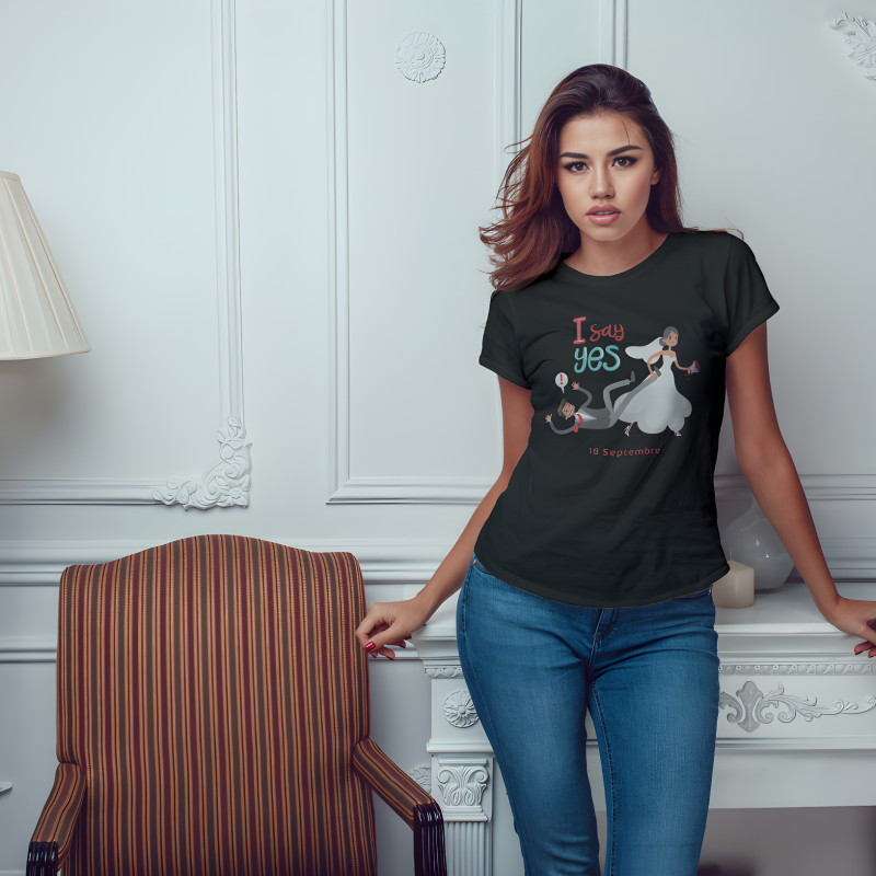 Εξατομικευμένο μπλουζάκι για εργένικο πάρτι - Είπα ναι