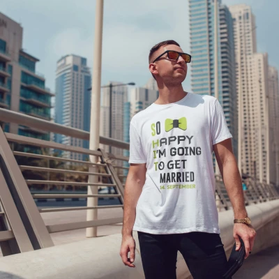 Εξατομικευμένο μπλουζάκι για εργένικο πάρτι - Τόσο χαρούμενη