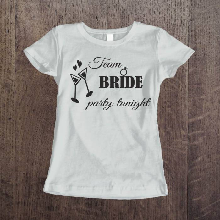 Εξατομικευμένο μπλουζάκι για εργένικο πάρτι - Πάρτι απόψε 