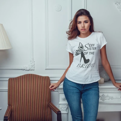 Εξατομικευμένο μπλουζάκι για εργένικο πάρτι - Η αδερφή της νύφης