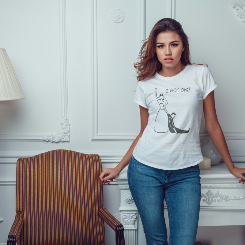 Εξατομικευμένο μπλουζάκι για τη νύφη - Τον βρήκα