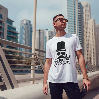 Εξατομικευμένο μπλουζάκι για το πάρτι του εργένη - Γαμπρός