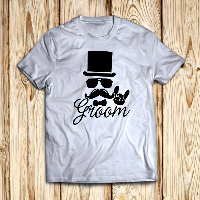 Εξατομικευμένο μπλουζάκι για το πάρτι του εργένη - Γαμπρός