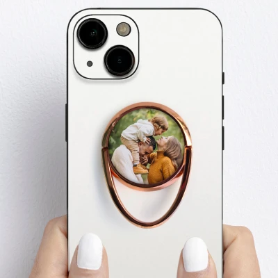 Εξατομικευμένη βάση τηλεφώνου τύπου δαχτυλιδιού – Με φωτογραφία