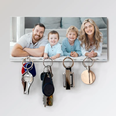 Προσαρμοσμένη κρεμάστρα για κλειδιά - Με μία εικόνα