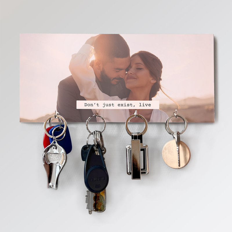 Προσαρμοσμένη κρεμάστρα για κλειδιά – Μην απλώς υπάρχεις, ζήσε