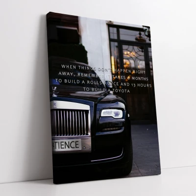 Προσωποποιημένος καμβάς πίνακας Rolls