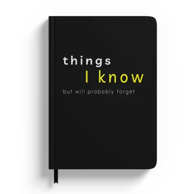 Εξατομικευμένα ημερολόγια things i know