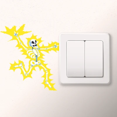 Αυτοκόλλητα για διακόπτες Funny